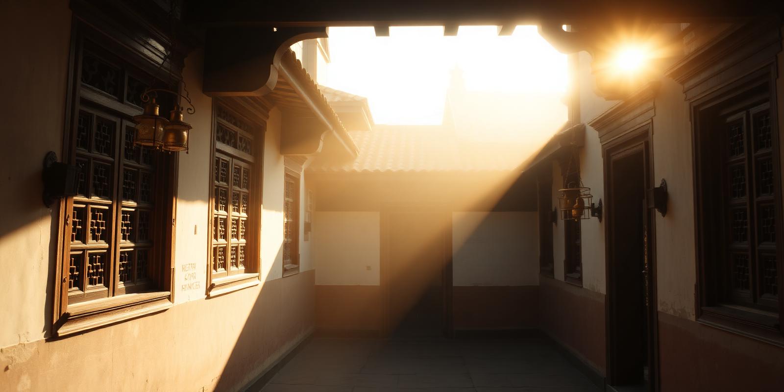 The Newari courtyard at our flagship studio